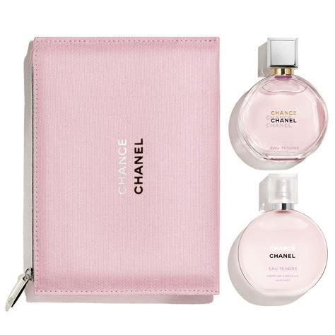 chanel chance eau tendre travel spray set|Chanel chance gift with purchase.